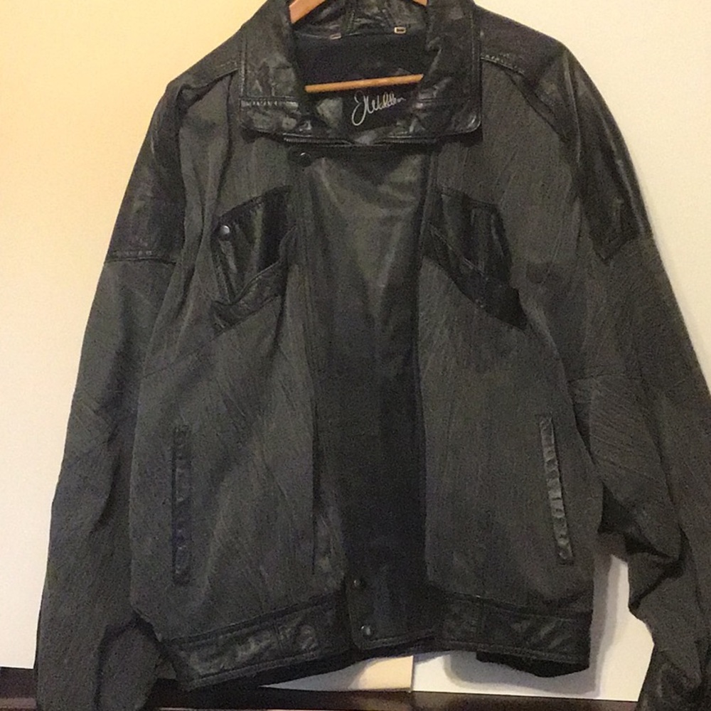 Sporty Genuine Leather Jacket